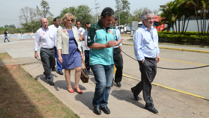 A visita foi organizada pelo Comitê Sindical de Empresa (CSE) da Johnson Controls