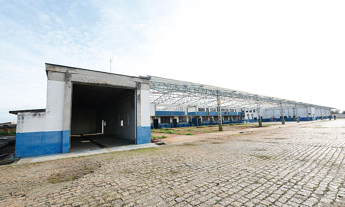 Terreno da antiga TCS, na zona norte da cidade