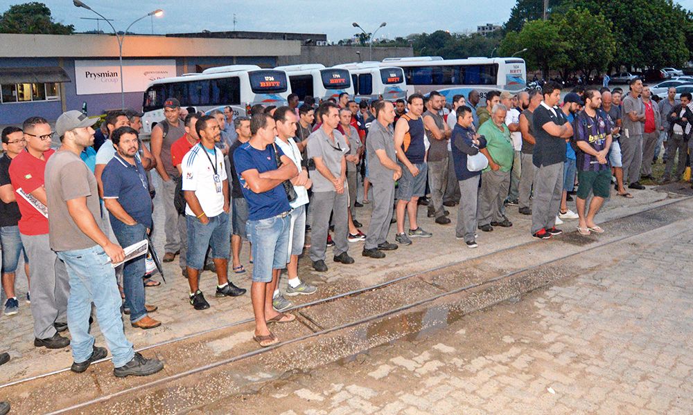 Conquista: Paralisação começou na sexta-feira e terminou no domingo, após nova proposta da empresa