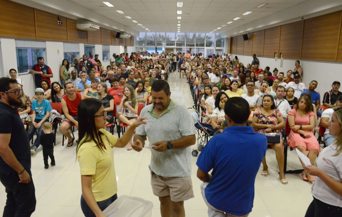 Foram 80 sorteados para os períodos do Natal e Ano Novo