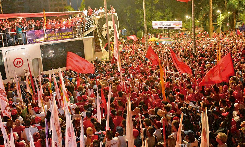 Praça da República: No dia 24, ato em São Paulo reuniu cerca de 50 mil pessoas contrárias à condenação