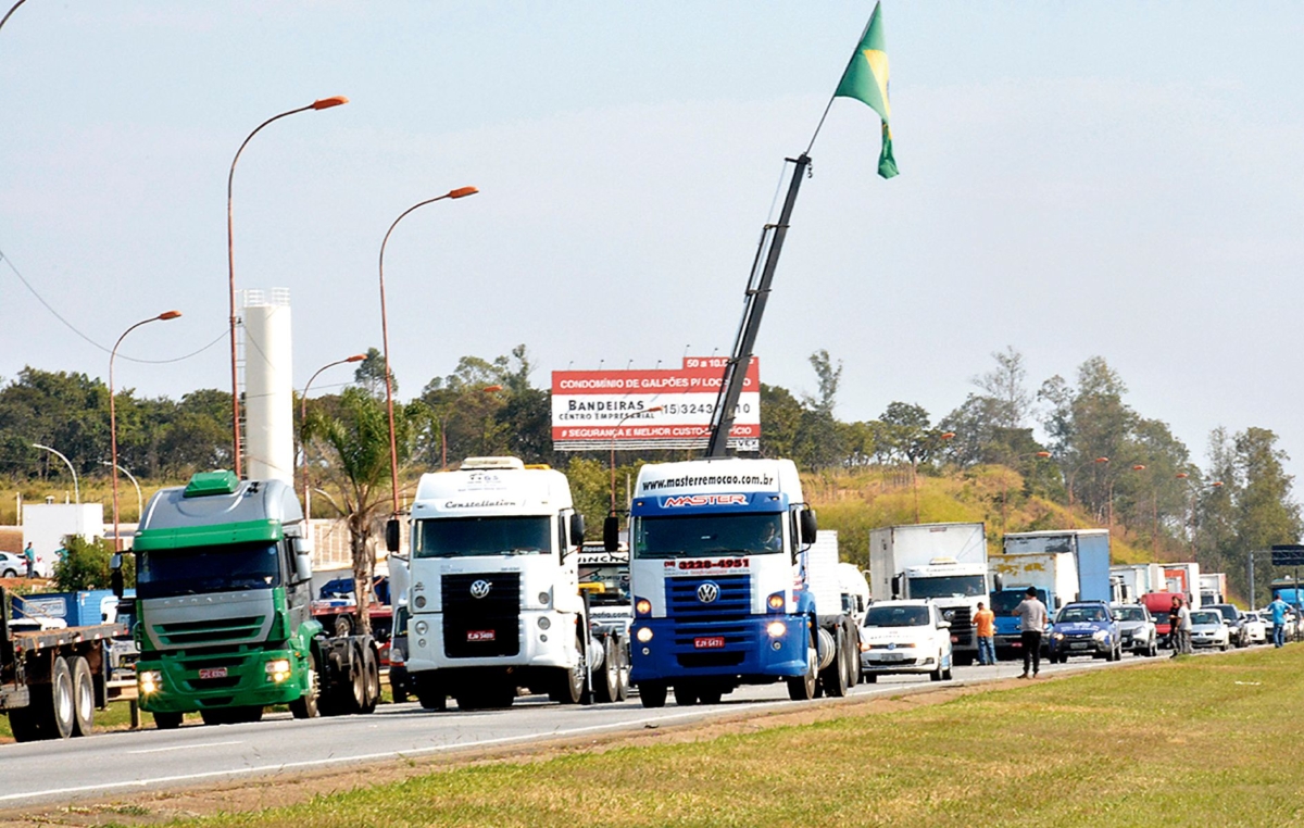 Protesto: Paralisação dos caminhoneiros durou cerca de duas semanas