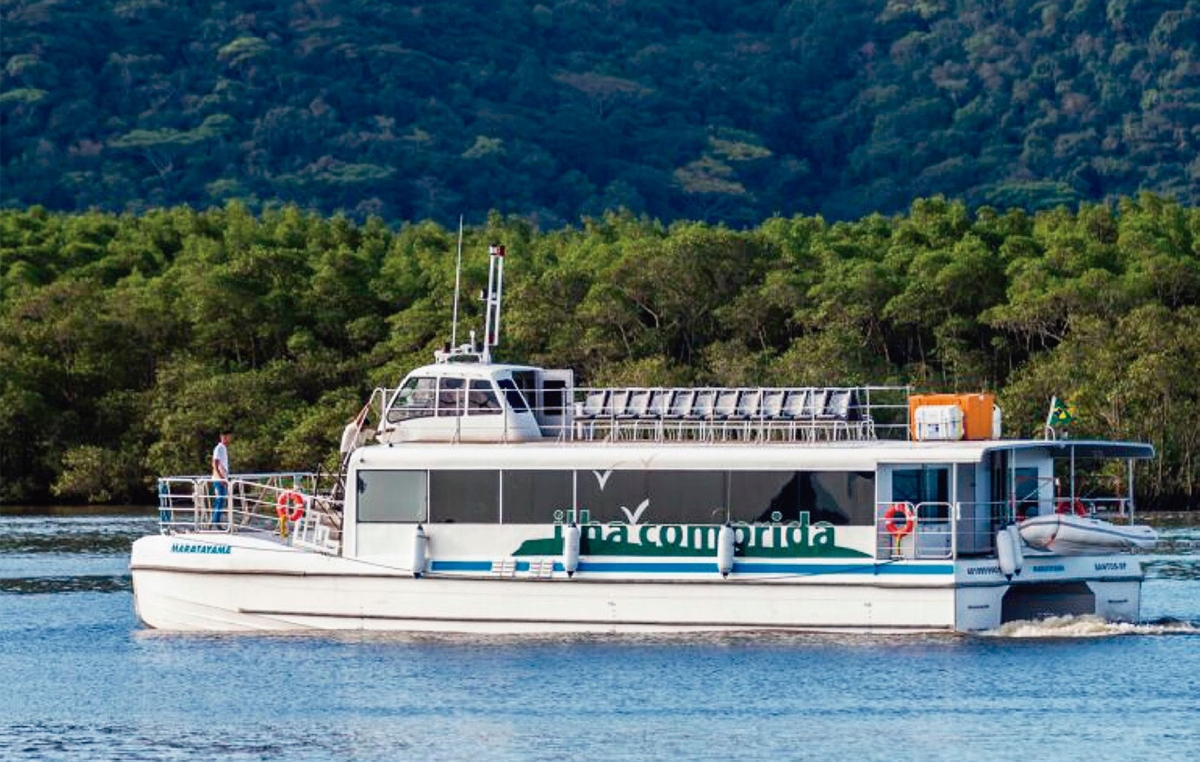 A Ilha e cidades próximas oferecem atrações históricas, culturais, e esportivas aos visitantes, além aventuras ecológicas e passeios de catamarã (foto)