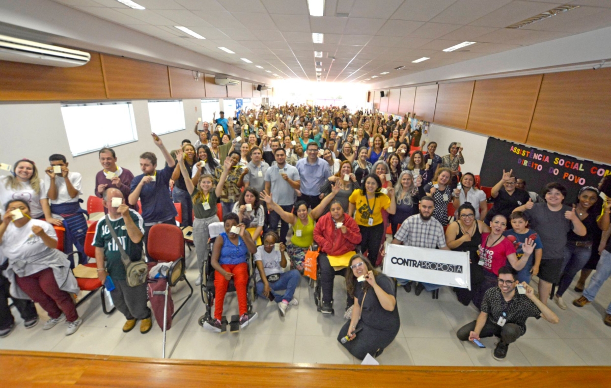 Aproximadamente 300 inscritos participam da Conferência Municipal, nesta sexta, dia 20