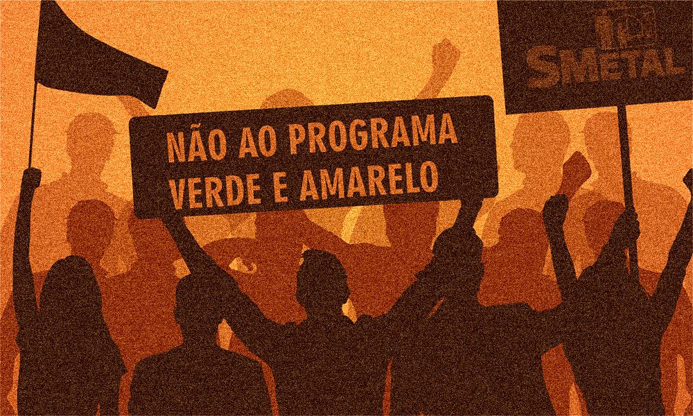 Você, metalúrgico, que está há anos produzindo a riqueza do Brasil, também perde com a MP 905, por isso, faça parte dessa luta!