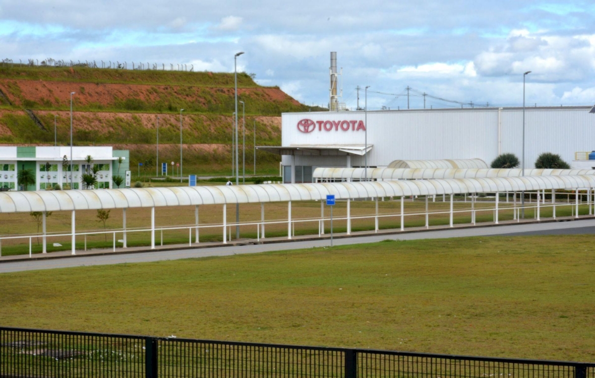 A produção na planta de Sorocaba da Toyota continua suspensa até dia 22 de abril