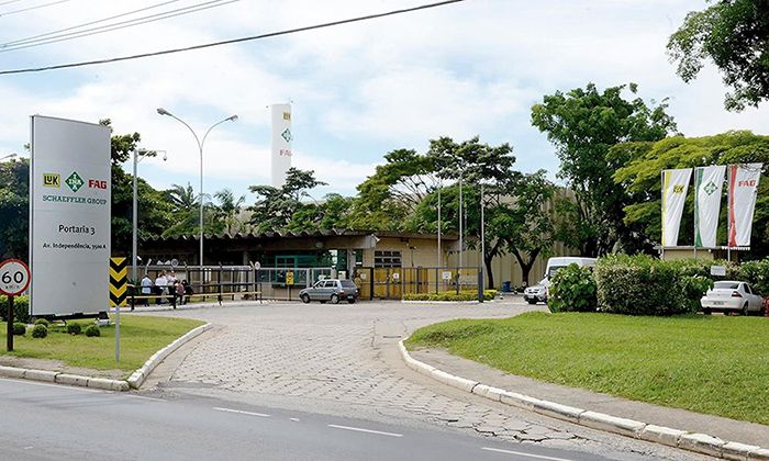 A Schaeffler fabrica peças e acessórios para veículos automotores e fica na Avenida Independência, em Sorocaba