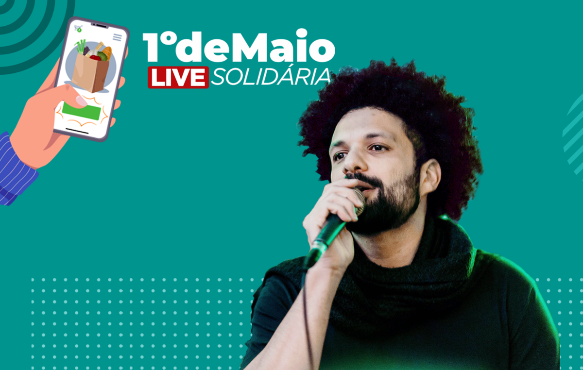 A Live Solidária começa às 10h e será transmitida pelo Facebook e Youtube do SMetal