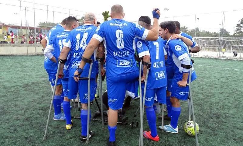 Vitória do Azulão aconteceu em Mogi das Cruzes/SP, no último sábado, 21, pela quarta rodada do Campeonato Paulista de Futebol de Amputados 