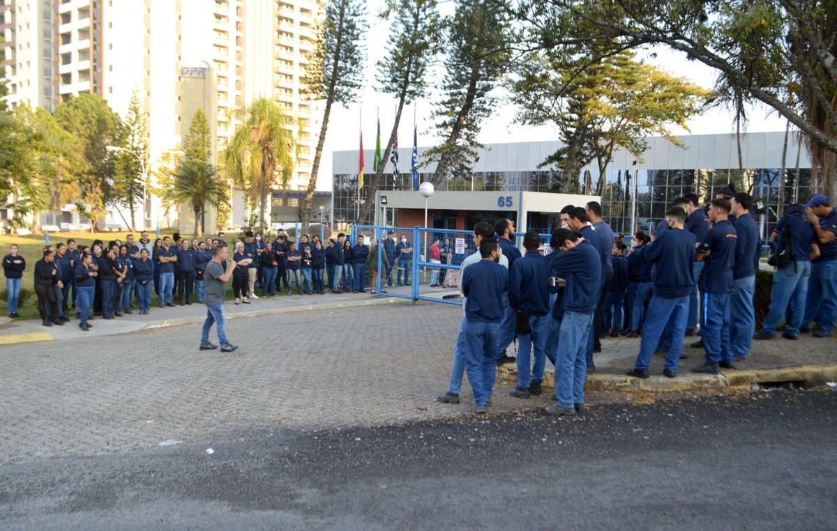 Assembleia com os trabalhadores da DPR aconteceu na manhã desta sexta-feira, 22