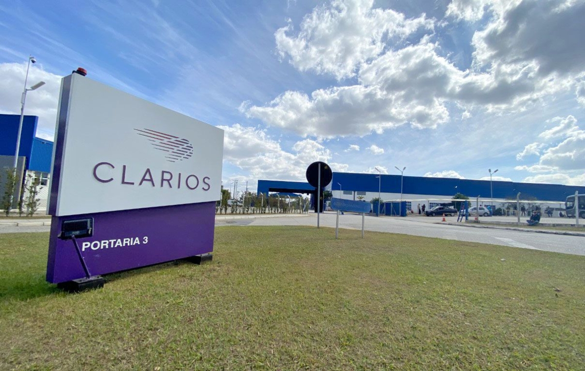 A Clarios (antiga Johnson Controls) é líder no segmento de tecnologia de baterias de veículos e fica na Avenida Independência, em Sorocaba