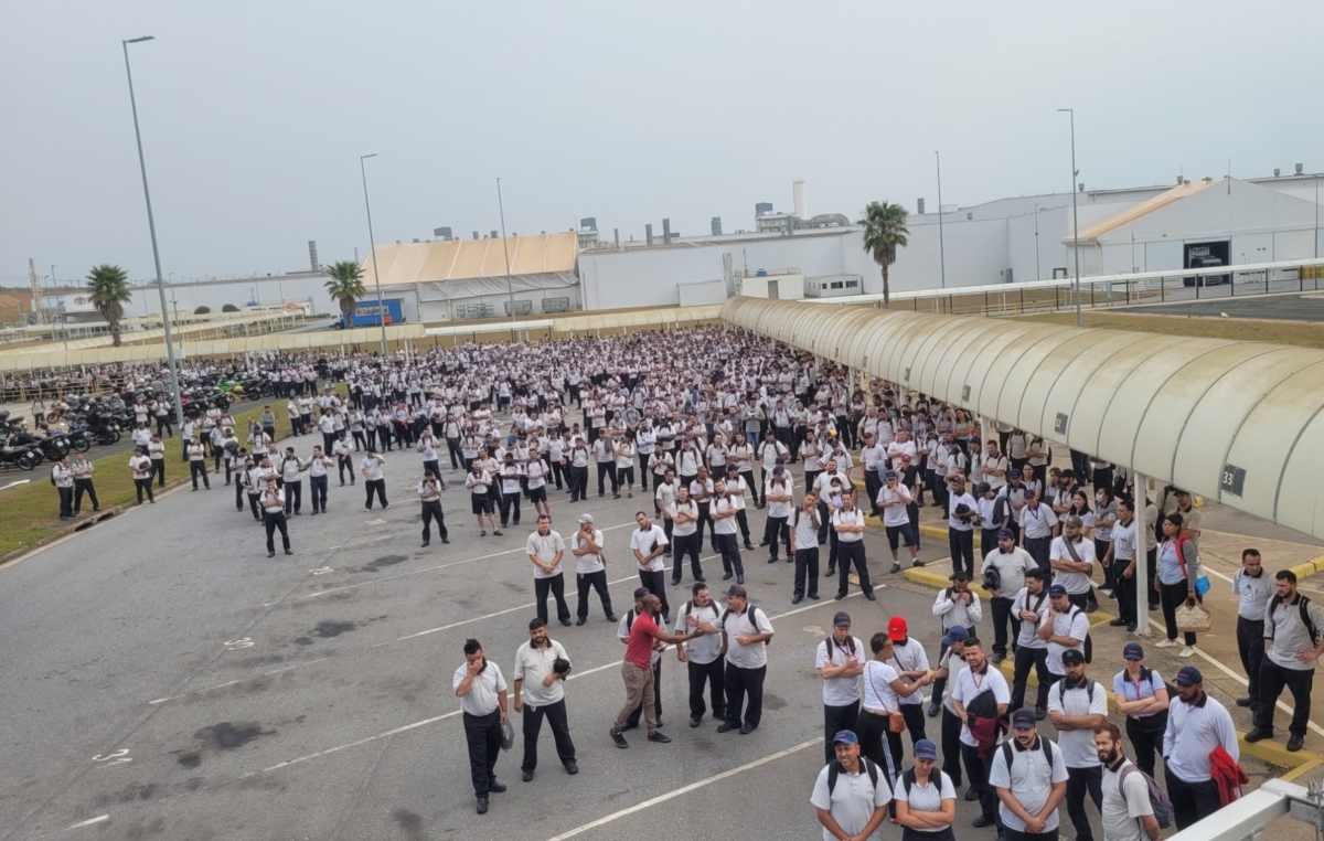 Assembleia contou com a participação dos trabalhadores da Toyota