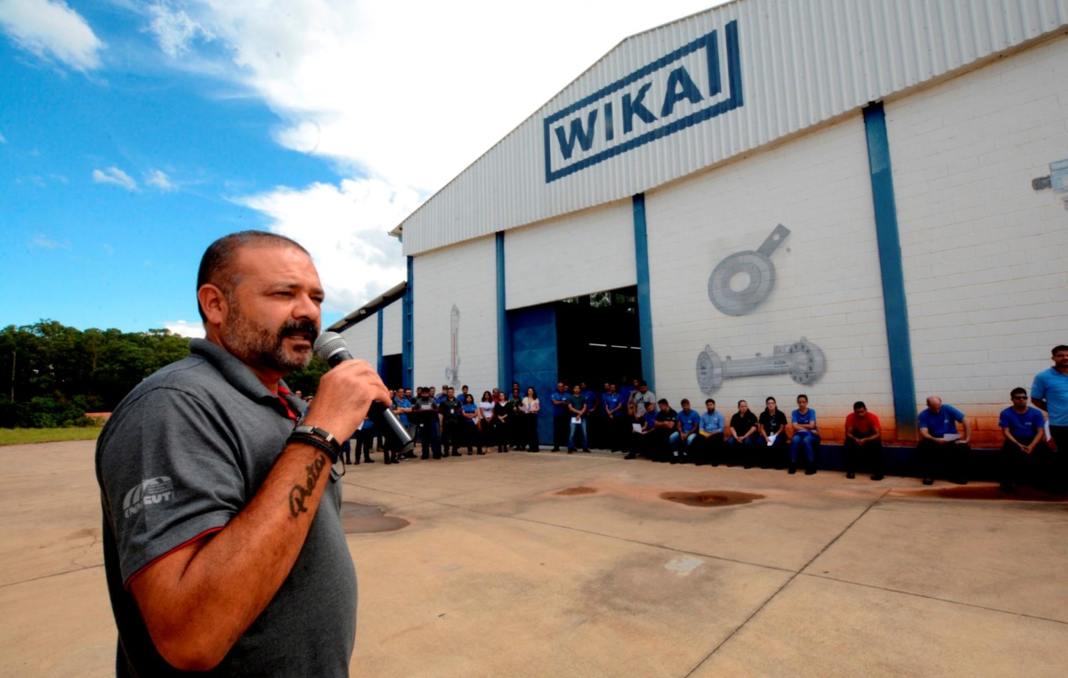 O vice-presidente do SMetal, Valdeci Henrique (Verdinho), é o dirigente responsável por negociar com a empresa 